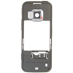 Ohišje Nokia N78 - sredina črna Ohišje Nokia N78 - sredina črna