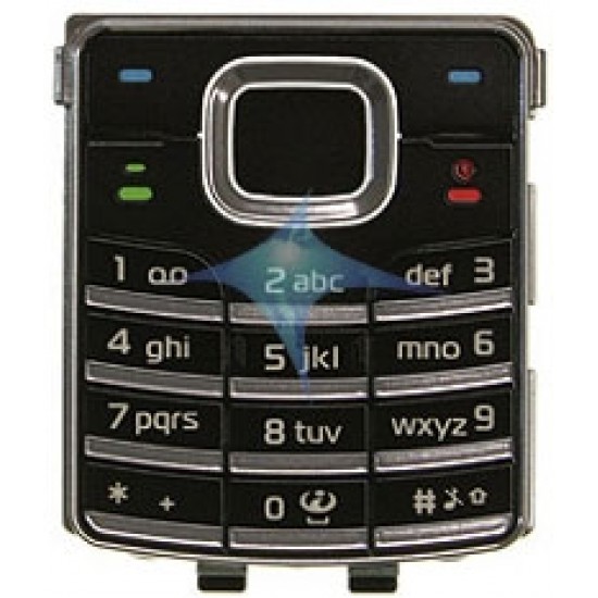 Ohišje Nokia 6500c - tipke, črne Ohišje Nokia 6500c - tipke, črne