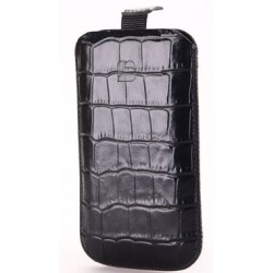 Torbica INDIGO Croco velikost L črna - žepek za telefon, dimenzije telefona do 120.5 x 67 x 11mm Torbica INDIGO Croco velikost L črna - žepek za telefon, dimenzije telefona do 120.5 x 67 x 11mm