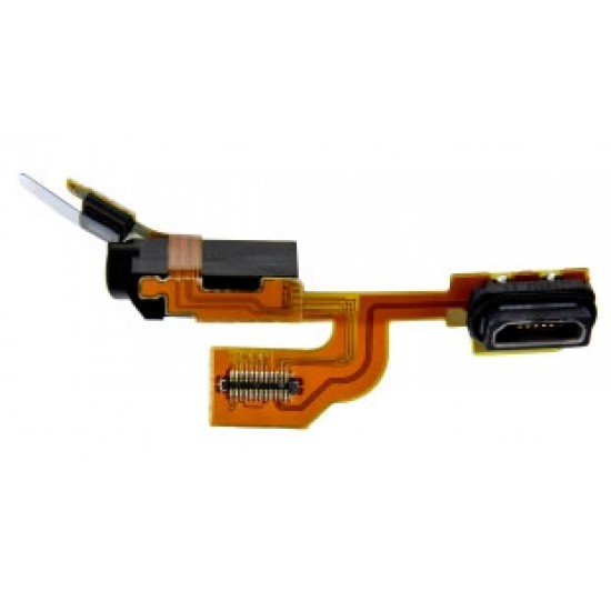 Ohišje Nokia Lumia 925 - polnilni konektor, flet