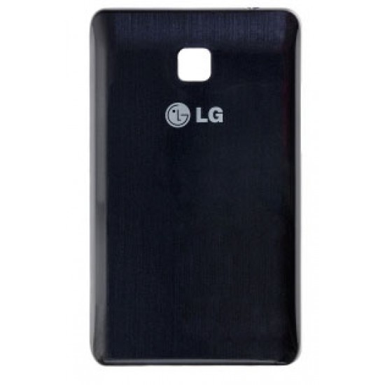 Ohišje LG E430 Optimus L3 II - pokrov baterije, črn