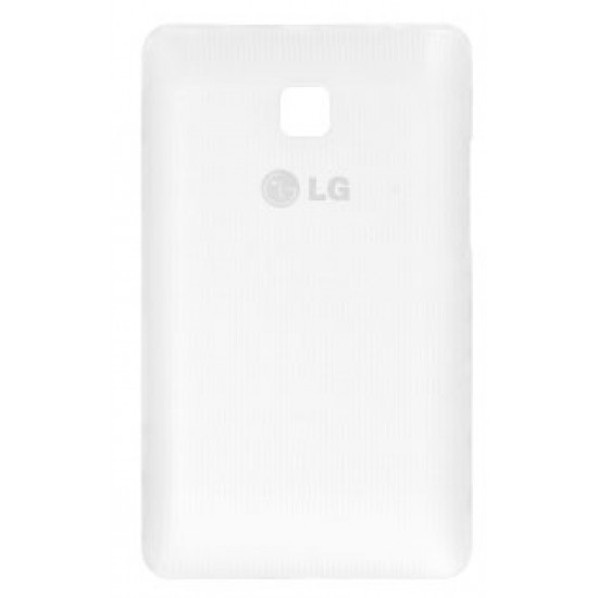 Ohišje LG E430 Optimus L3 II - pokrov baterije, bel