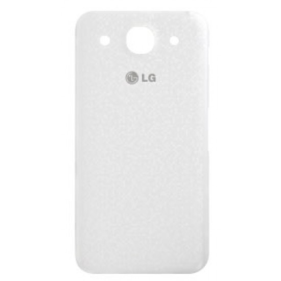Ohišje LG E986 Optimus G Pro - pokrov baterije, bel