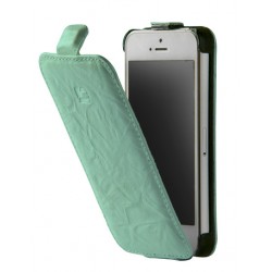 Torbica INDIGO Flip za iPhone 5 - turkizna Torbica INDIGO Flip za iPhone 5 - turkizna