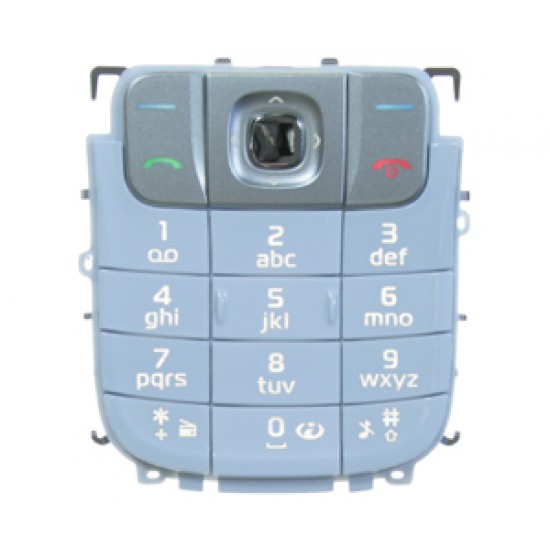 Ohišje Nokia 2630 - tipke, bele