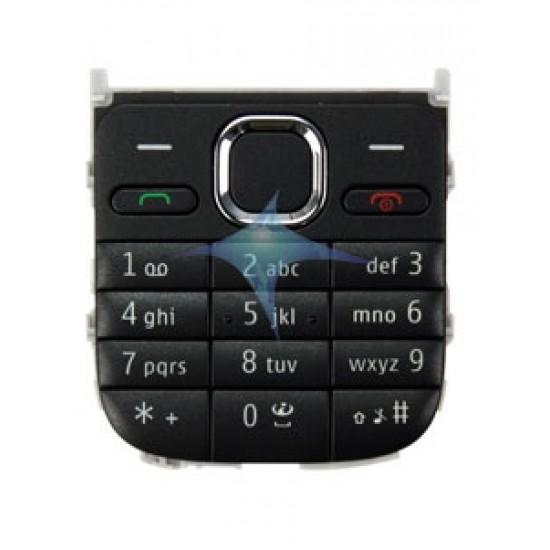 Ohišje Nokia C2-01 - tipke, črne