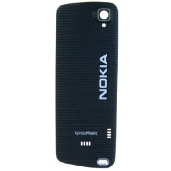 Ohišje Nokia 5220 - pokrov baterije, črn