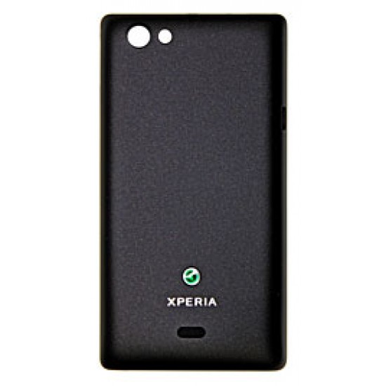 Ohišje Sony Xperia Miro ST23i - pokrov baterije, črn