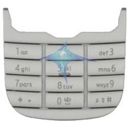 Ohišje Nokia 7230 - tipke, srebrne Ohišje Nokia 7230 - tipke, srebrne