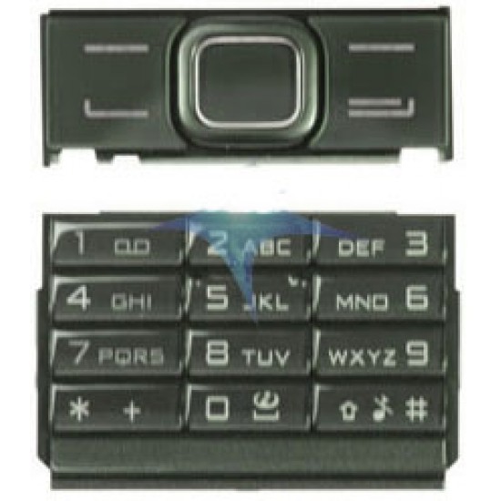 Ohišje Nokia 8800 Arte - tipke sive