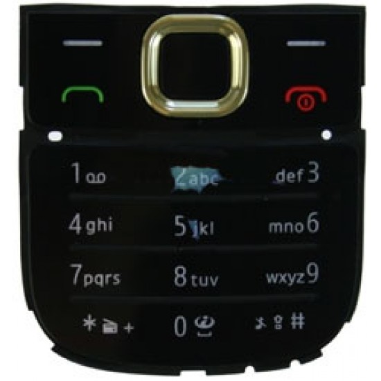 Ohišje Nokia 2700c - tipke zlato-črne