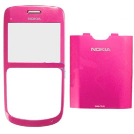 Ohišje Nokia C3 - pink