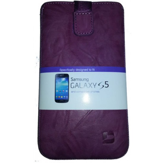 Torbica INDIGO Wash za Galaxy S5 - vijolična - žepek za telefon, dimenzije telefona do 142 x 72 x 8.1mm Torbica INDIGO Wash za Galaxy S5 - vijolična - žepek za telefon, dimenzije telefona do 142 x 72 x 8.1mm