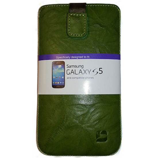 Torbica INDIGO Wash za Galaxy S5 - zelena - žepek za telefon, dimenzije telefona do 142 x 72 x 8.1mm Torbica INDIGO Wash za Galaxy S5 - zelena - žepek za telefon, dimenzije telefona do 142 x 72 x 8.1mm