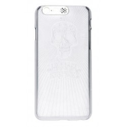 Noosy Faceplate Flashing Skull za Apple iPhone 6 - lobanja, belo / prozorna Noosy Faceplate Flashing Skull za Apple iPhone 6 - lobanja, belo / prozorna
