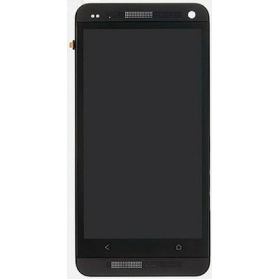 Ohišje HTC One Mini M4 - LCD + touch enota, črna