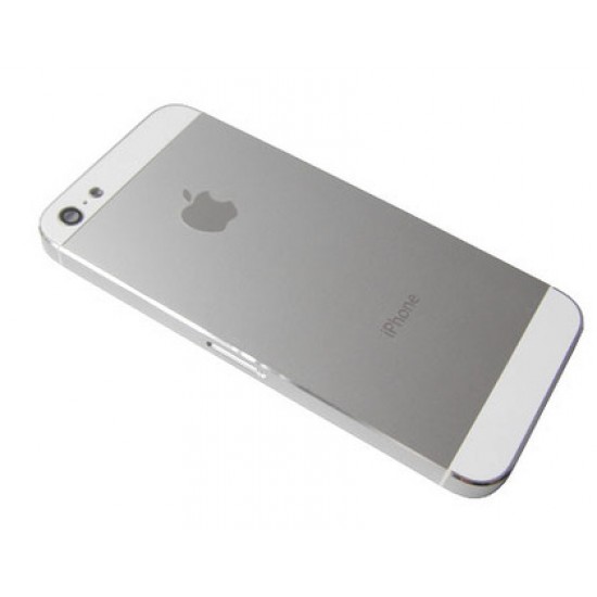 Apple iPhone 5 - pokrov baterije, belo-srebrn