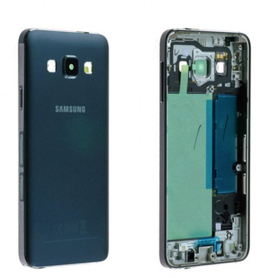 Ohišje Samsung Galaxy A3 A300 - pokrov baterije, črn