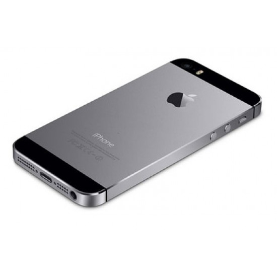 Ohišje za Apple iPhone 5S - pokrov baterije, črn