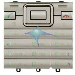 Ohišje Sony Ericsson Elm - tipke, srebrne Ohišje Sony Ericsson Elm - tipke, srebrne