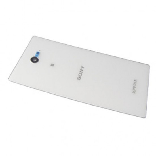 Ohišje Sony Xperia M2 Aqua - pokrov baterije, bel