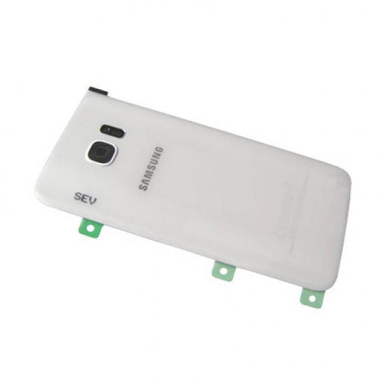 Ohišje Samsung Galaxy S7 Edge G935 - pokrov baterije, bel