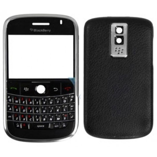 Ohišje Blackberry 9000 - črno s tipkami