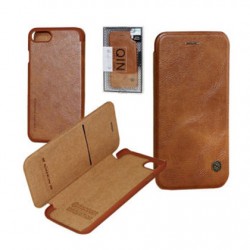 Torbica Flip Nillkin QIN za Apple iPhone 7 Plus / iPhone 8 Plus - rjava Torbica Flip Nillkin QIN za Apple iPhone 7 Plus / iPhone 8 Plus - rjava