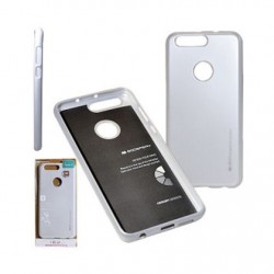 Silikonski etui iJelly Case za Huawei Honor 8 - srebrn