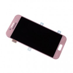 Ohišje Samsung Galaxy A3 2017 - LCD zaslon + touch enota, roza Ohišje Samsung Galaxy A3 2017 - LCD zaslon + touch enota, roza