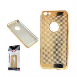 Silikonski etui DOTS za Huawei P10 Lite - zlat Silikonski etui DOTS za Huawei P10 Lite - zlat
