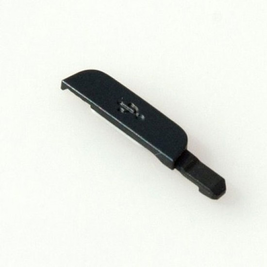 Ohišje Samsung Galaxy S4 Active i9295 - pokrov za USB konektor, siv