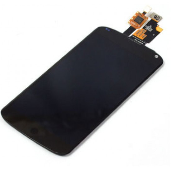 Ohišje LG E960 Nexus 4 - LCD zaslon + touch enota, črna