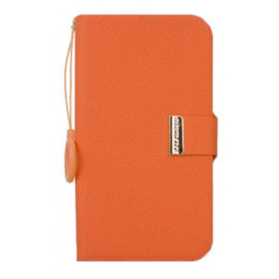 Kalaideng Folio Unique torbica za iPhone 5 - oranžna