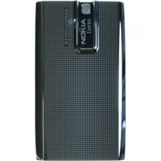 Ohišje Nokia E66 - pokrov baterije, grey steel