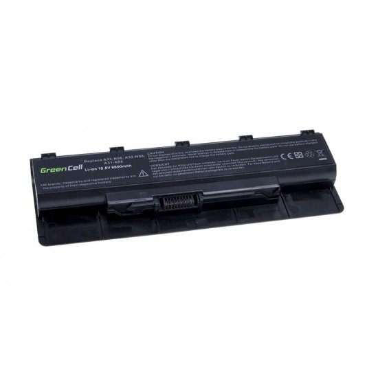 Green Cell baterija za Asus A32-N56 N46 N46V N56 N76 / 11,1V 6600mAh