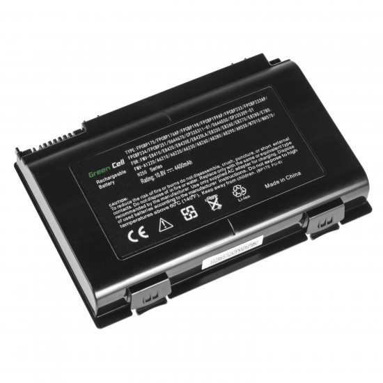 Green Cell baterija za Fujitsu-Siemens LifeBook E8410 E8420 E780 N7010 AH550 NH570 / 11,1V 4400mAh