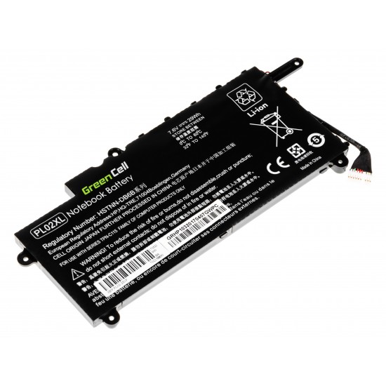 Green Cell baterija za HP Pavilion x360 11-N HP x360 310 G1 / 7,6V 3800mAh