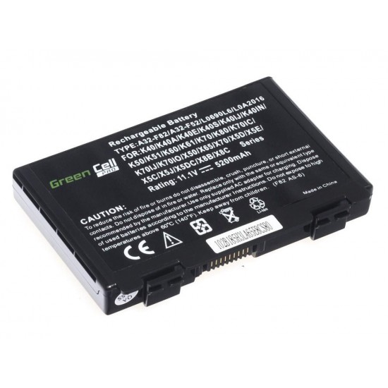 Green Cell PRO baterija za Asus A32-F82 K40 K50 K60 K70 / 11,1V 5200mAh