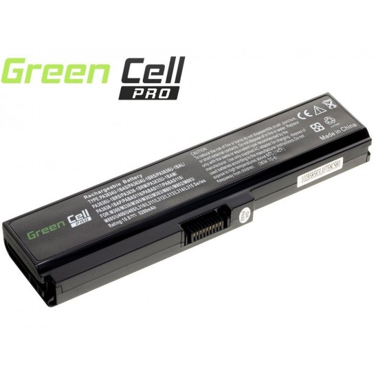 Green Cell PRO baterija za Toshiba Satellite C650 C650D C660 C660D L650D L655 L750 PA3817U-1BRS / 11,1V 5200mAh
