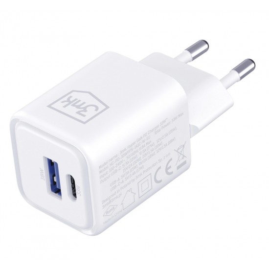 3MK Hyper Charger 33W USB-C bel 3MK Hyper Charger 33W USB-C bel