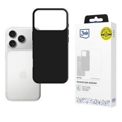 Etui 3MK MATT CASE za Apple iPhone 17 Pro Max / 18 Pro Max - črn