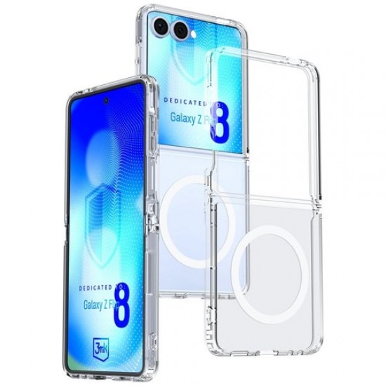 Etui 3MK ARMOR MagCase za Samsung Galaxy Z Flip 8 - prozoren