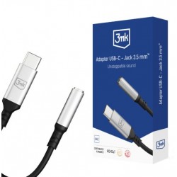 3MK avdio adapter USB-C - ženski, 3.5mm