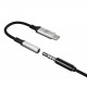 3MK avdio adapter USB-C - ženski, 3.5mm