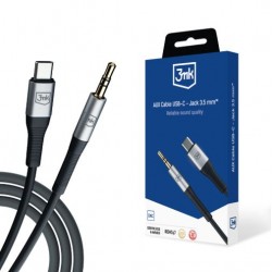 3MK avdio adapter USB-C - moški aux, 3.5mm