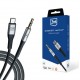 3MK avdio adapter USB-C - moški aux, 3.5mm