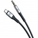 3MK avdio adapter USB-C - moški aux, 3.5mm