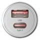3MK avto polnilec Hyper 45W USB-C USB-A 3MK avto polnilec Hyper 45W USB-C USB-A