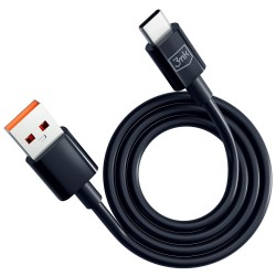 3MK Hyper Cable USB-A na USB-C 1.2m 3A črn 3MK Hyper Cable USB-A na USB-C 1.2m 3A črn